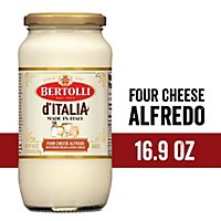 Bertolli Made in Italy Four Cheese Authentic Tuscan Style Alfredo Pasta Sauce - 16.9 Oz - Image 1