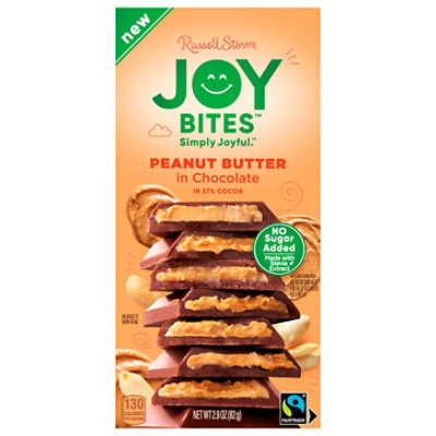 Russell Stover Joy Bites Peanut Butter Milk Chocolate Bar - 2.9 Oz - Image 2