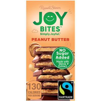 Russell Stover Joy Bites Peanut Butter Milk Chocolate Bar - 2.9 Oz - Image 1