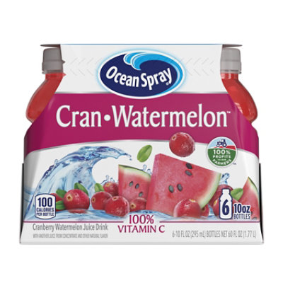 Ocean Spray Cranberry Watermelon Juice - 6-10 FZ - Image 1