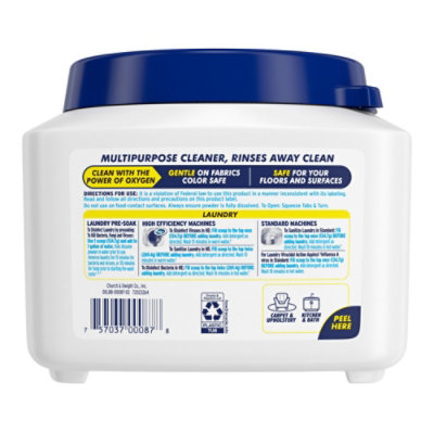 Oxiclean Laundry And Home Sanitizer For Laundry Kitchen Bath Carpet And Upholstery - 2.5 Lbs - Image 5