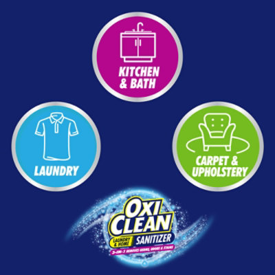 Oxiclean Laundry And Home Sanitizer For Laundry Kitchen Bath Carpet And Upholstery - 2.5 Lbs - Image 3