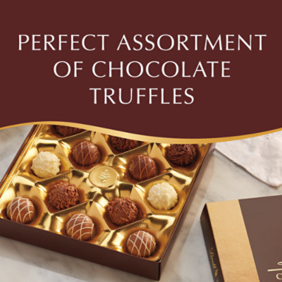 Lindt Gourmet Truffles Assorted Chocolate Candy Gift Box - 2.8 Oz - Image 2