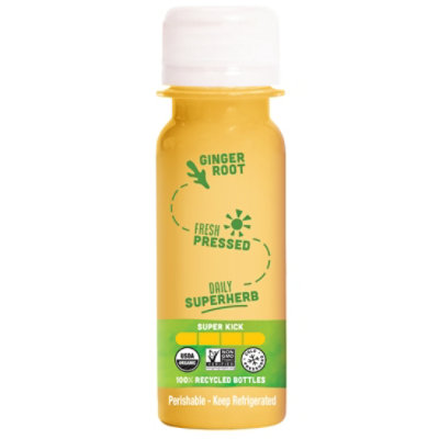 Vive Organic Ginger Boost Wellness Shot Fresh Pressed Ginger Shot - 2 Fl. Oz. - Image 2