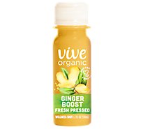 Vive Organic Pure Boost Shot Ginger - 2 OZ