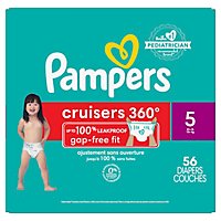 Pampers Cruisers 360 Size 5 Diapers - 56 Count - Image 1