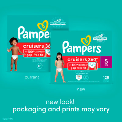 Pampers Cruisers 360 Size 5 Diapers - 56 Count - Image 3