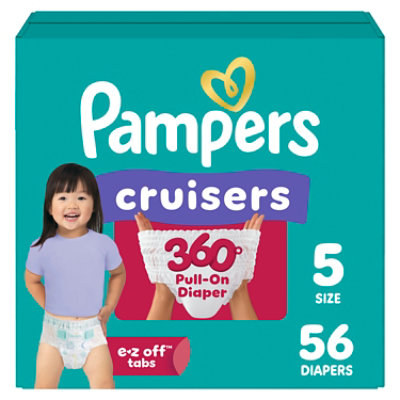 Pampers Easy Ups Training Underwear Girls Size 4 2T-3T 74 Count