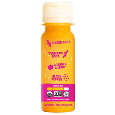Vive Organic Immunity Boost Shot Vitamin C Ginger and Turmeric Wellness Shot - 2 Fl. Oz. - Image 2