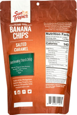 Sun Tropics Banana Chip Salted Caramel - 5.1 Oz - Image 6