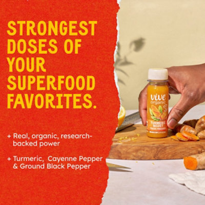 Vive Organic Turmeric Boost Wellness Shot Fresh Pressed Turmeric Shot - 2 Fl. Oz. - Image 3