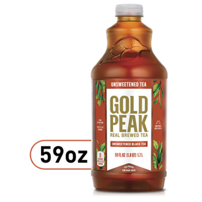 Gold Peak Unsweetened Black Tea - 59 Fl. Oz.