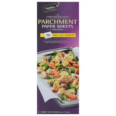 Parchment Paper Sheets for Baking: Oven Safe Parchment Paper, Parchment  Sheets, Bakery Quality Baking Paper for Perfect Results, High Temperature