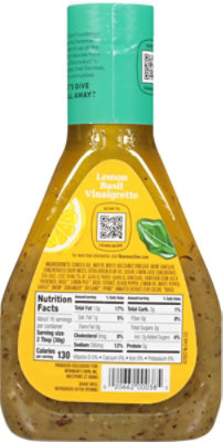 Newmans Own Lemon Basil Vinaigrette - 16 OZ - Image 6