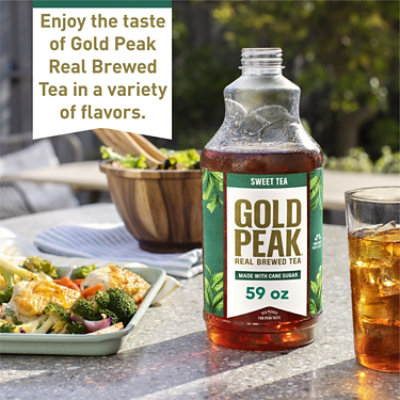 Gold Peak Sweetened Black Tea Bottle - 59 Fl. Oz. - Image 2