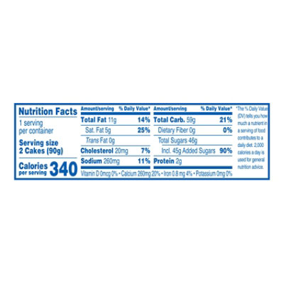 Hostess Iced Pumpkin Flavored CupCakes Single Serve 2 Count - 3.17 Oz - Image 2