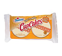 Hostess Iced Pumpkin Flavored CupCakes Single Serve 2 Count - 3.17 Oz