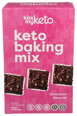 Kiss My Keto Baking Mix Brownie Gf - 7.05 OZ