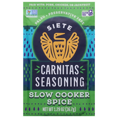 Siete Carnitas Seasoning - 1.29 Oz - Image 1