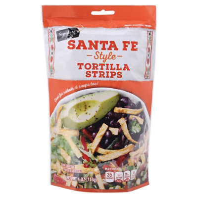 Signature SELECT Santa Fe Style Tortilla Strips - 4 Oz