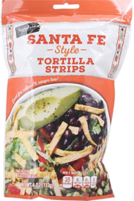 Signature SELECT Santa Fe Style Tortilla Strips - 4 Oz - Image 2