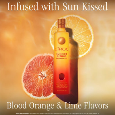 Ciroc Summer Citrus Infused With Natural Flavors Vodka - 750 Ml - Image 4