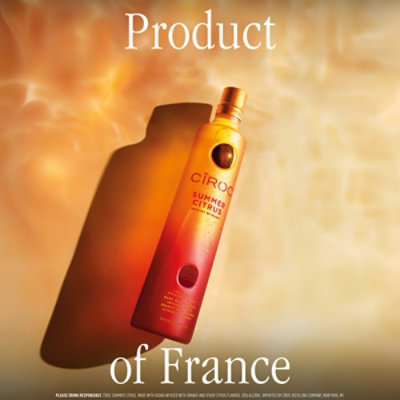 Ciroc Summer Citrus Infused With Natural Flavors Vodka - 750 Ml - Image 3