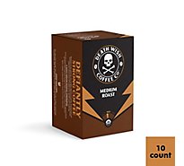 Death Wish Coffee Single Serve Med Roast - 10 CT