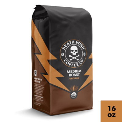 Defiantly Strong Coffee  Medium Roast Death Cups – Death Wish