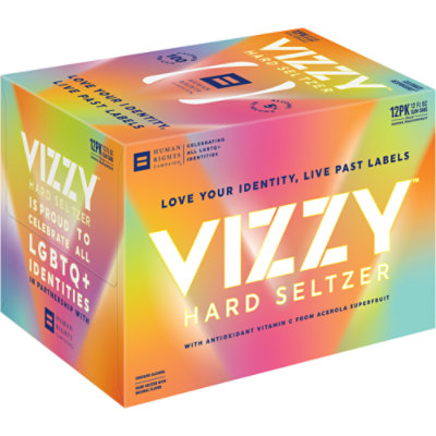 Vizzy Papaya Passionfruit Gluten Free Alcohol Hard Seltzer 5% ABV In Cans - 12-12 Oz - Image 1