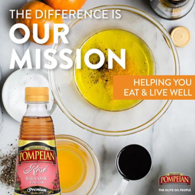 Pompeian Rosé Balsamic Vinegar - 16 Fl. Oz. - Image 5