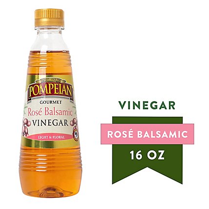 Pompeian Rose Balsamic Vinegar - 16 FZ - Image 1