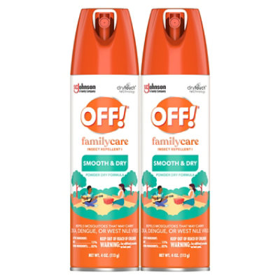 Off! Familycare Insect Repellent Smooth & Dry Aerosol Spray - 2-4 Oz - Image 2