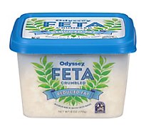 Odyssey Cheese Feta Crmb Rdc Fat - 6 OZ