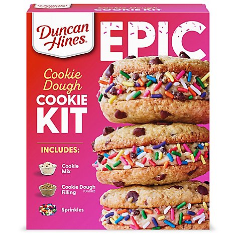 Duncan Hines Epic Kit Cookie Dough Cooki - 22.187 OZ