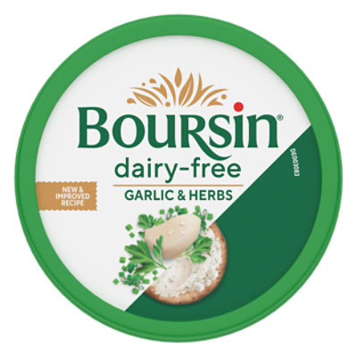 Boursin Dairy-Free Garlic & Herb Cheese Spread Alternative - Image 3