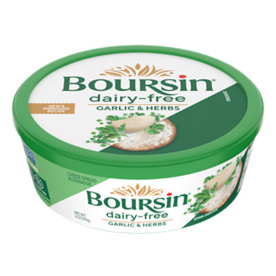 Boursin Dairy Free Garlic & Herb Cheese Spread Alternative - 6 Oz - Image 2