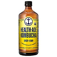 Health Ade Ginger Lemon Kombucha - 48 FZ - Image 1