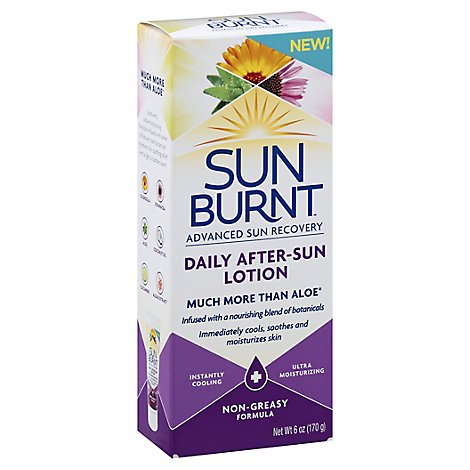 Sun Burnt After Sun Relief Lotion - 6 OZ