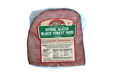Hempler's Spiral Sliced Black Forest Ham - 2.00 Lb