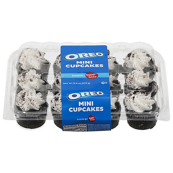Two Bite Oreo Mini Cupcakes - 9.6 OZ