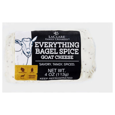 Laclare Farms Goat Cheese Evrythng Bagel - 4 OZ - Image 3