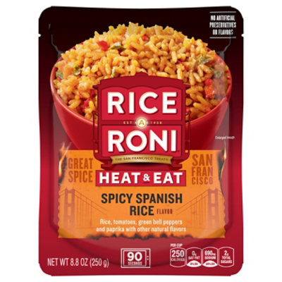 Rice A Roni Heat & Eat Spicy Spanish Rice - 8.8 OZ - Image 3