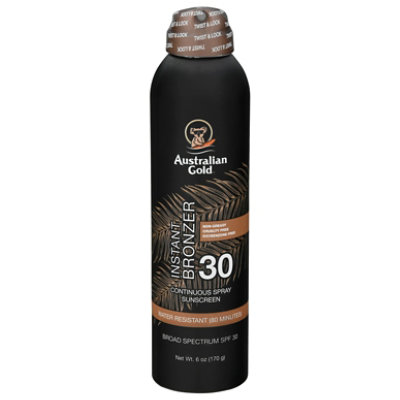 Australian Gold SPF 30 Instant Bronzer Sunscreen - 6 Oz - Image 3