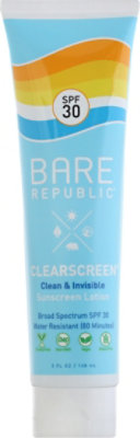 Bare Republic Clear Screen Lotion Spf 30 - 5 FZ - Image 2