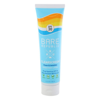 Bare Republic Clear Screen Lotion Spf 30 - 5 FZ - Image 1