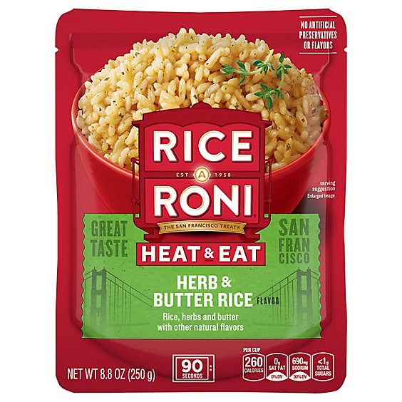 Rice A Roni Herbed Butter - 8.8 OZ