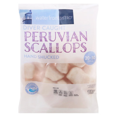 Waterfront Bistro Scallops Peruvian 20 - 30 Ct - 16 OZ - Image 3