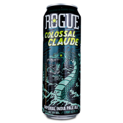 Rogue Colossal Claude Imperial Ipa In Cans - 19.2 FZ - Image 1
