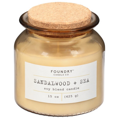 Foundry Candle Sandalwood Sea 15 Oz - 15 OZ - Image 3